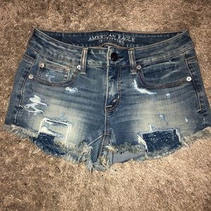 AE Distressed Shorts